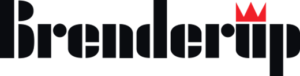 Släpvagnsföretaget Brenderups svarta logotyp