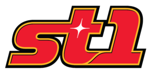 Drivmedelsbolaget St1's röda logotyp